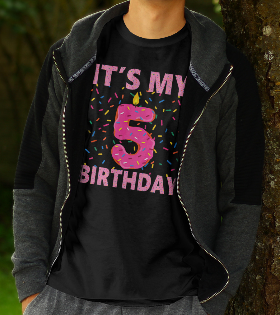 It's My 5 Birthday Sweet Donut T-Shirt