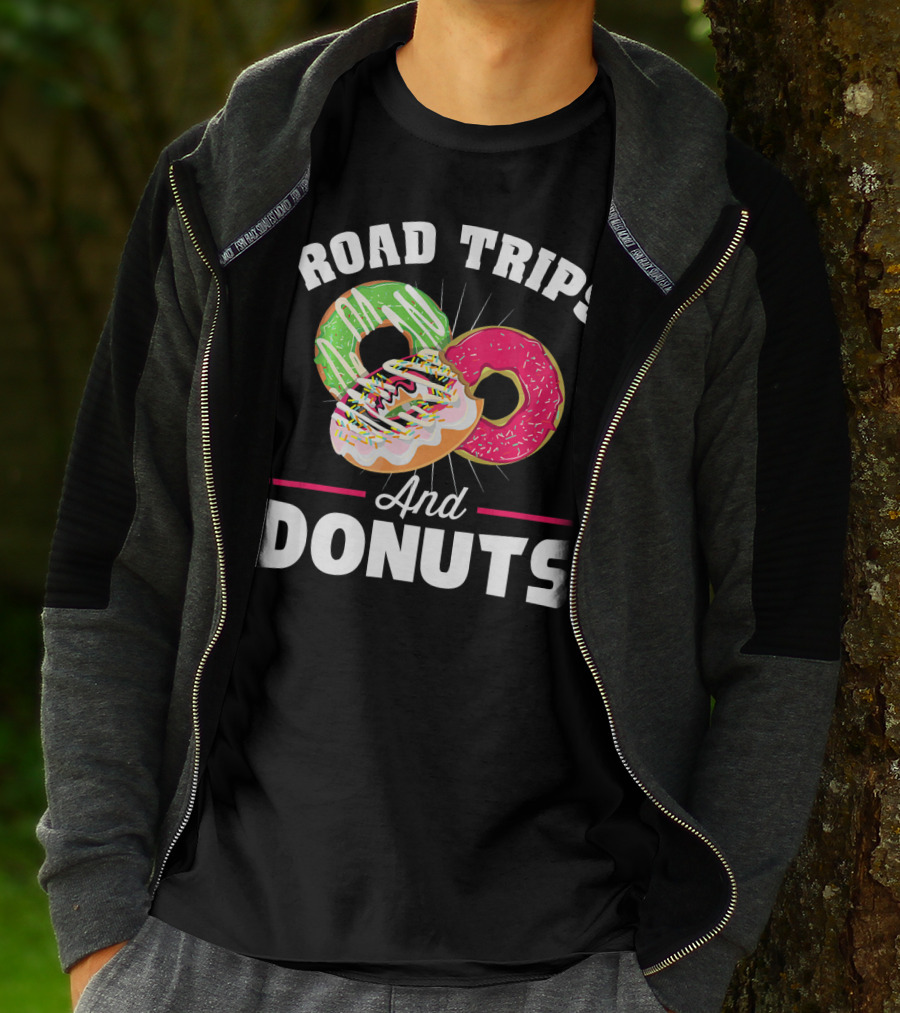 Road Trips And Donuts T-Shirt