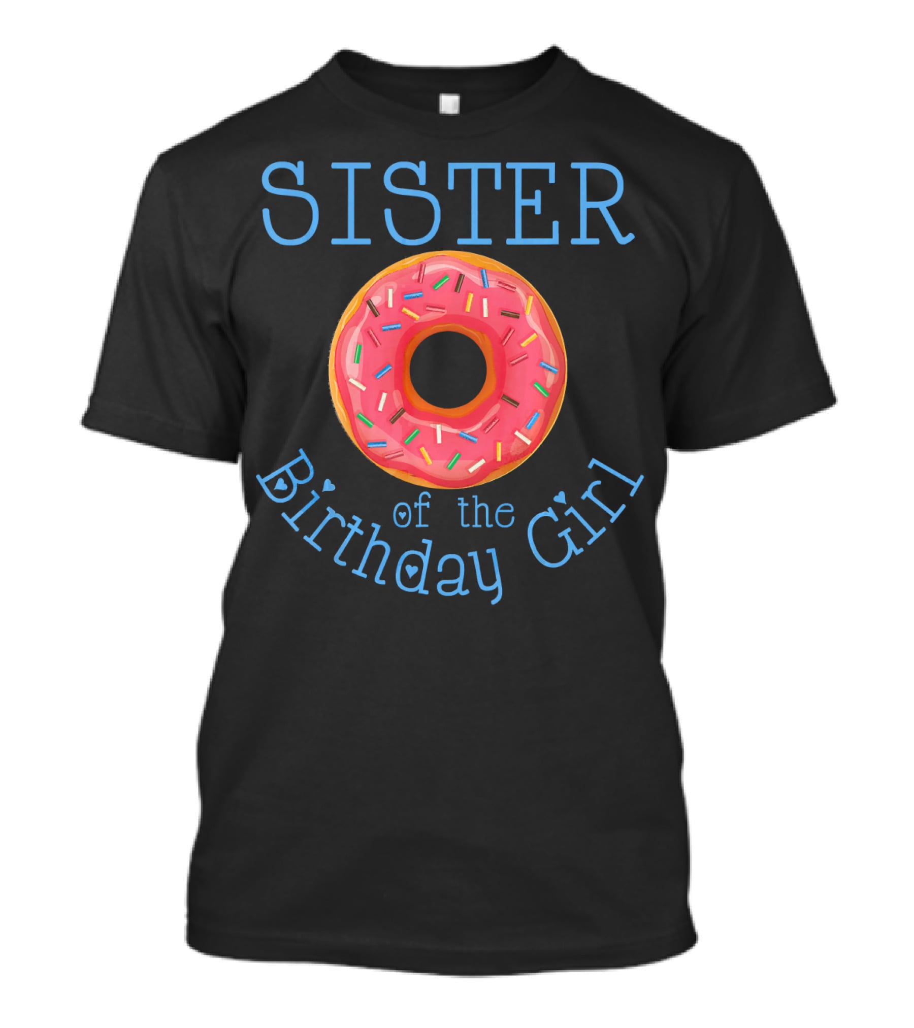 Sister Of The Birthday Girl Donut T-Shirt
