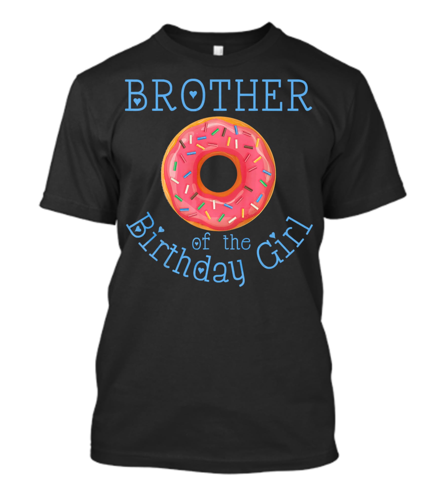 Brother Of The Birthday Girl Donut T-Shirt