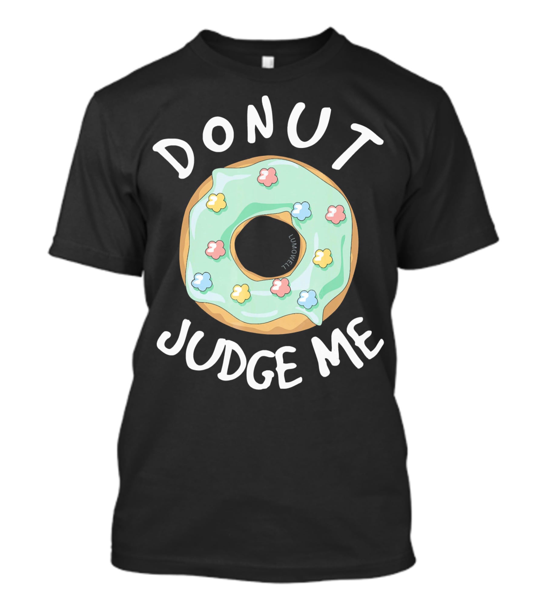 Donut Judge Me Mint Frosted With Sprinkles T-Shirt