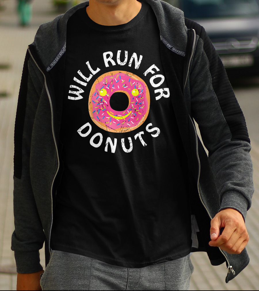 Will Run For Donuts T-Shirt