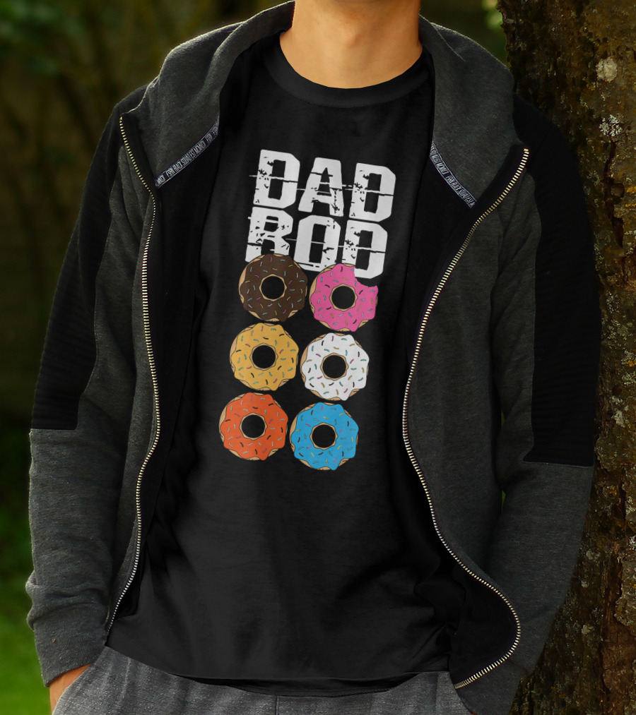 Dad Bod Six Pack Donut T-Shirt