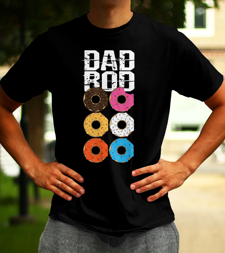 Dad Bod Six Pack Donut T-Shirt