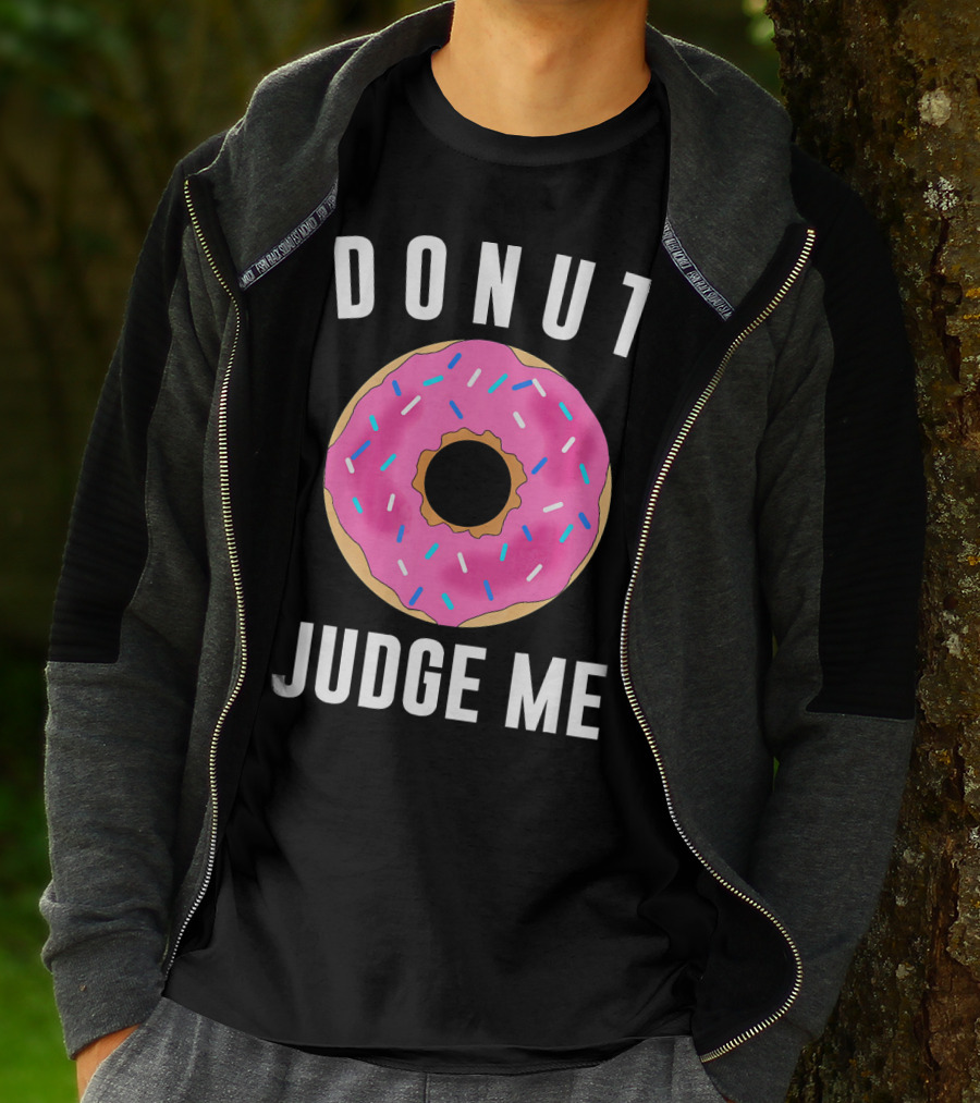 DONUT JUDGE ME Pink Sprinkles T-Shirt