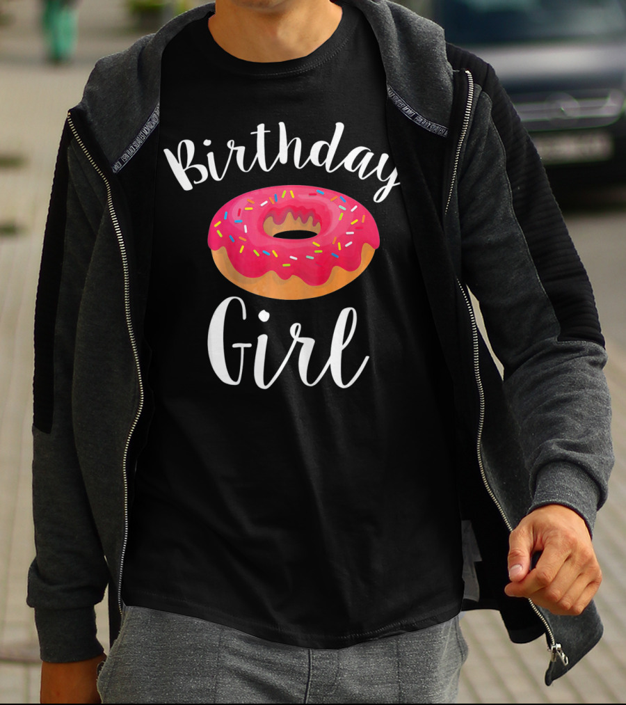 Birthday Girl Donut With Sprinkles T-Shirt