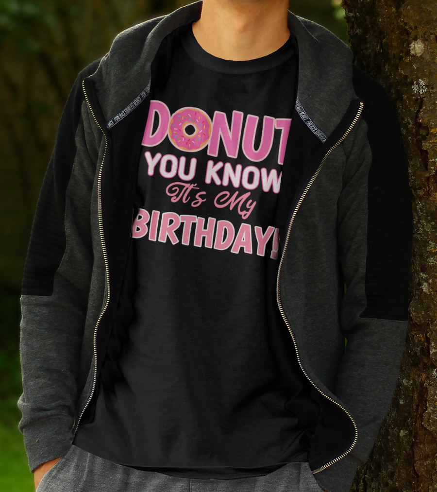 Donut You Know It's My Birthday 1st Birthday T-Shirt