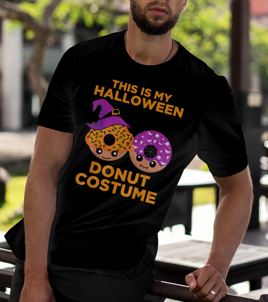 This Is My Halloween Donut Costume T-Shirt