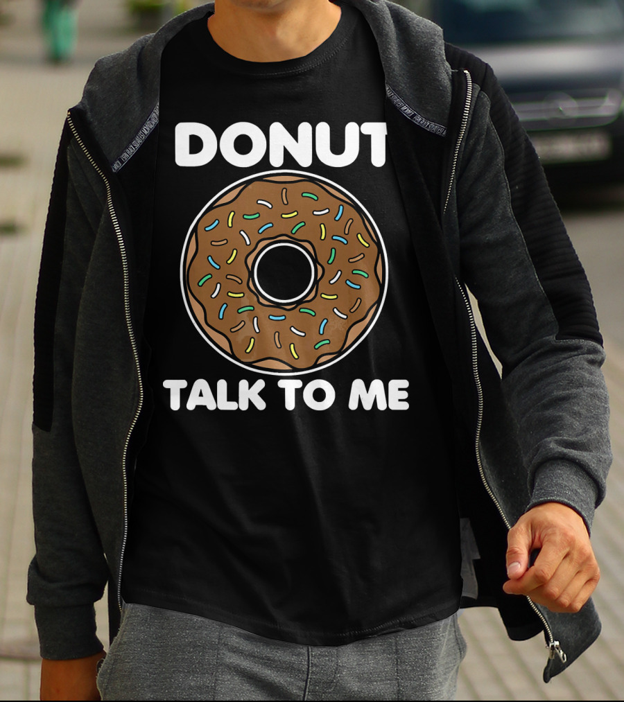 DONUT Talk To Me Choco Sprinkles T-Shirt