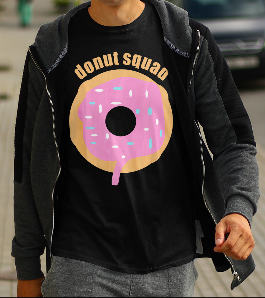 Donut Squad Funny Foodie Bakery T-Shirt
