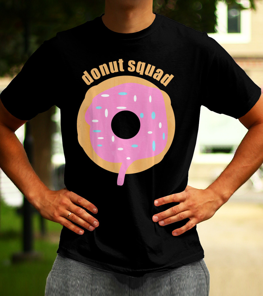 Donut Squad Funny Foodie Bakery T-Shirt