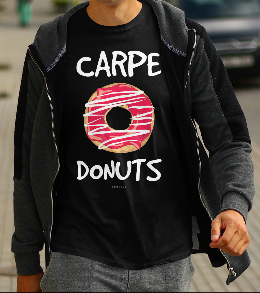 CARPE DONUTS Funny Lumaprints T-Shirt