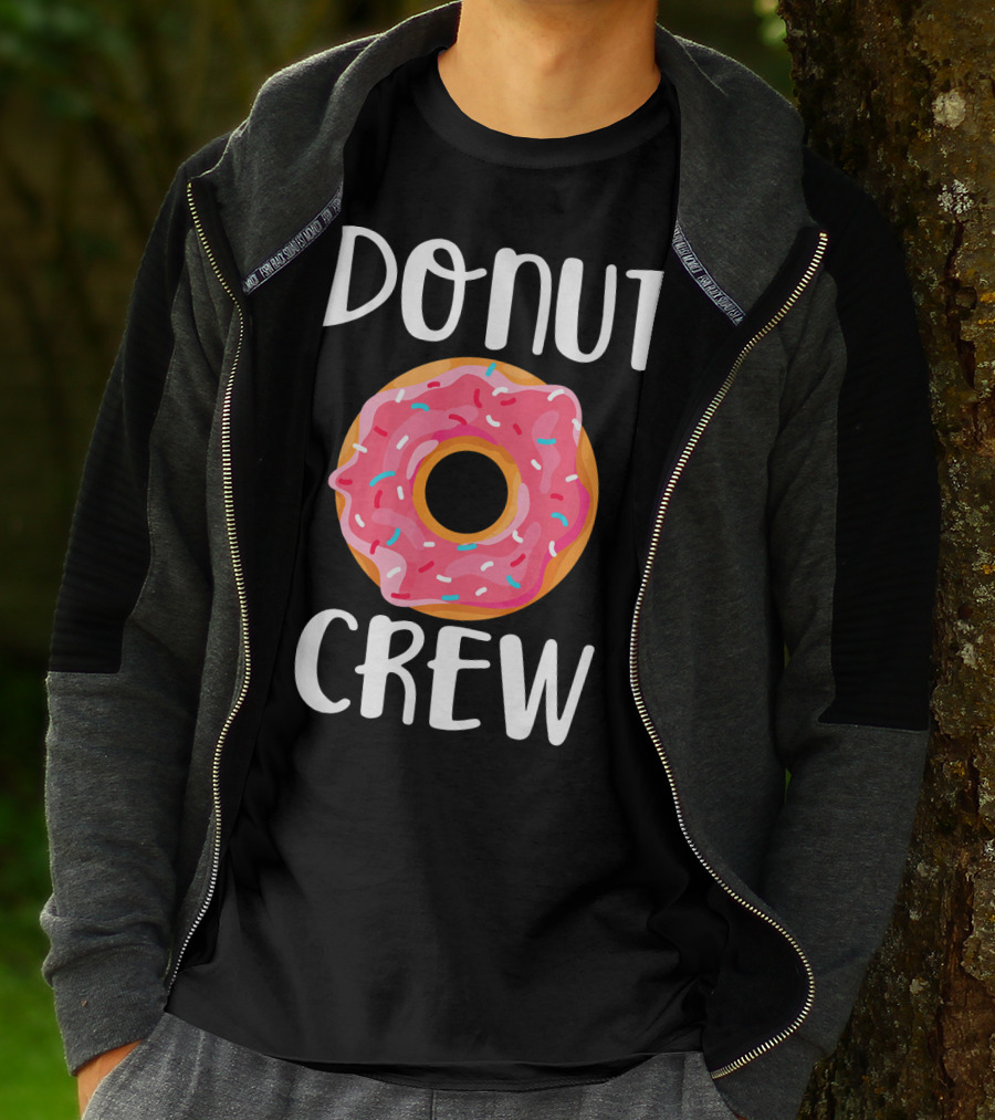 Donut Crew Doughnut Birthday Party T-Shirt