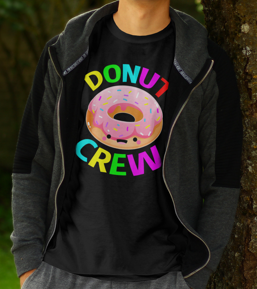 Donut Crew Birthday Celebration Party T-Shirt
