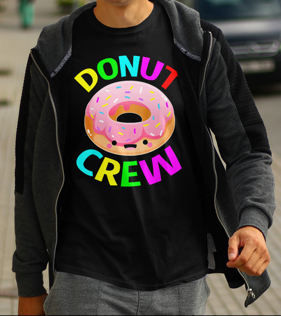 Donut Crew Birthday Celebration Party T-Shirt