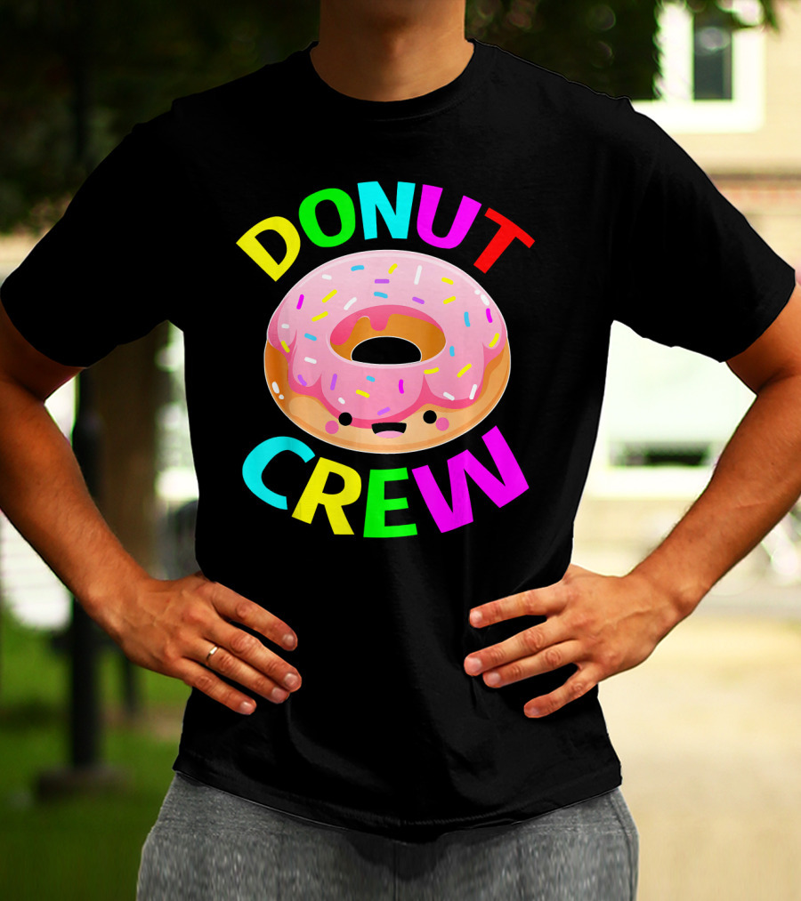 Donut Crew Birthday Celebration Party T-Shirt