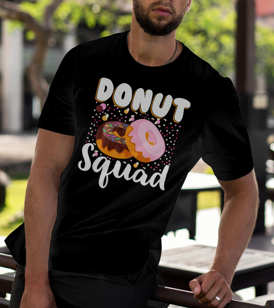 Donut Squad Funny Donut Lover Sprinkle Donut Part T-Shirt