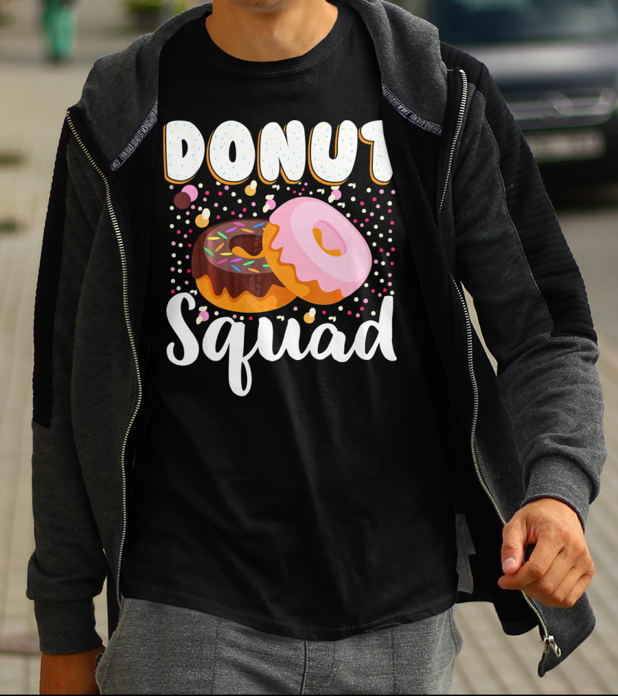 Donut Squad Funny Donut Lover Sprinkle Donut Part T-Shirt
