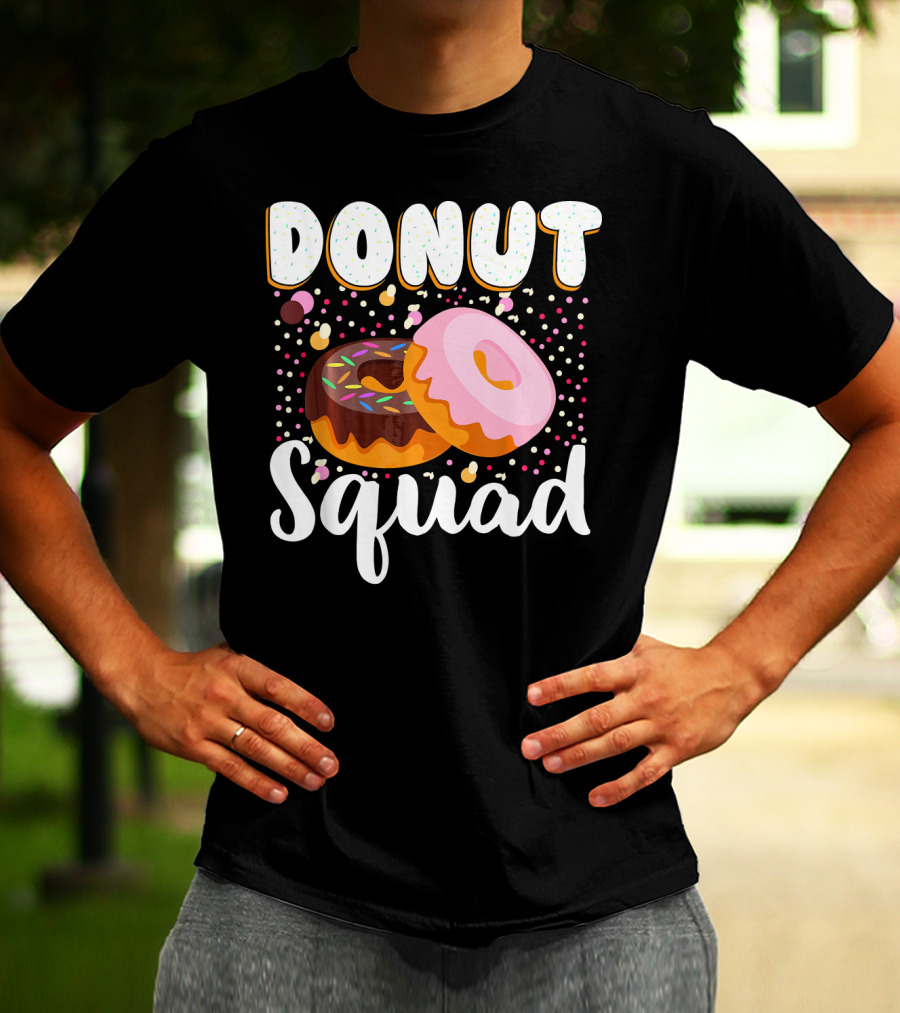 Donut Squad Funny Donut Lover Sprinkle Donut Part T-Shirt