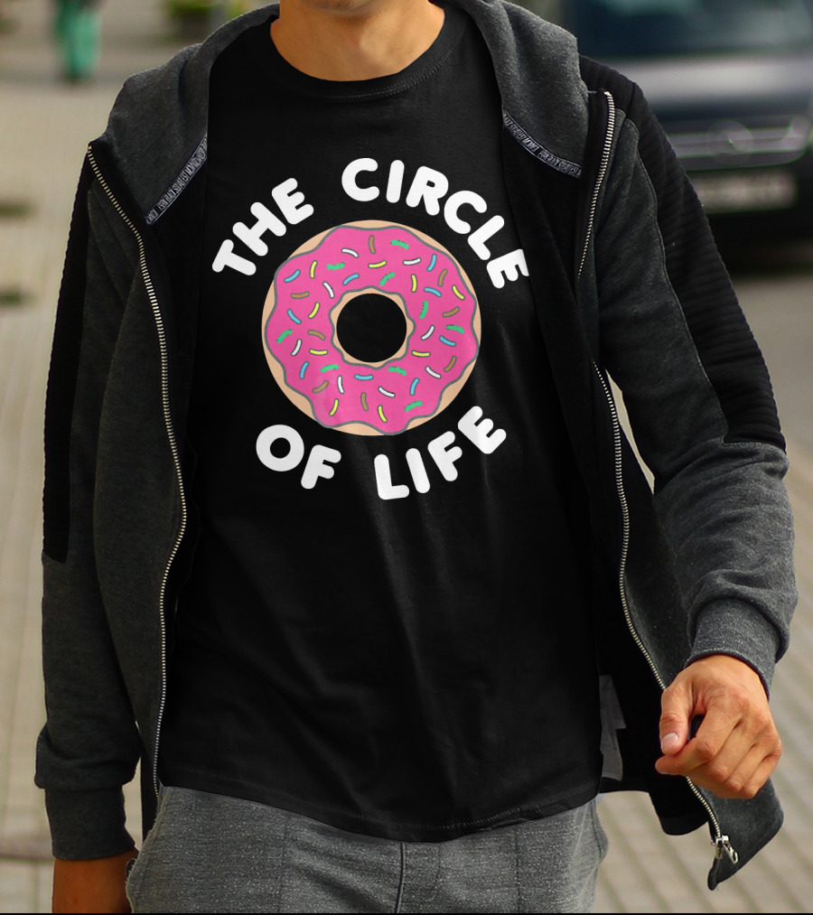 The Circle Of Life Donut T-Shirt