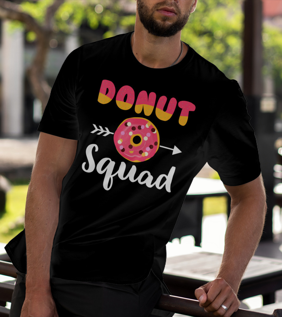 Donut Squad Funny Donut Lover Party T-Shirt
