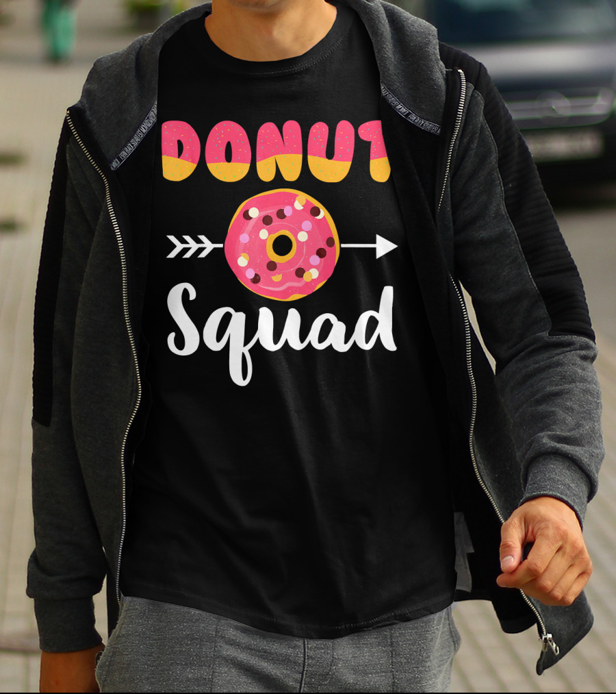 Donut Squad Funny Donut Lover Party T-Shirt