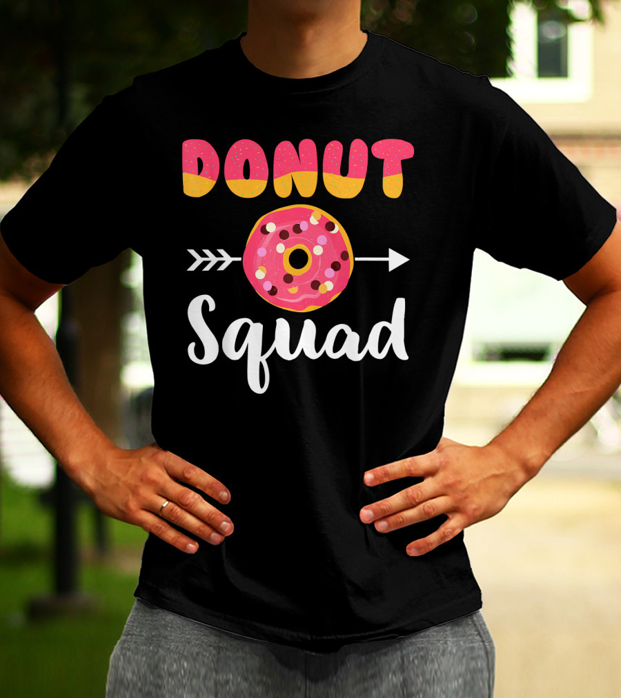 Donut Squad Funny Donut Lover Party T-Shirt