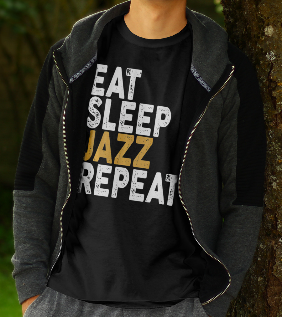 Eat Sleep Jazz Repeat Jazz T-Shirt