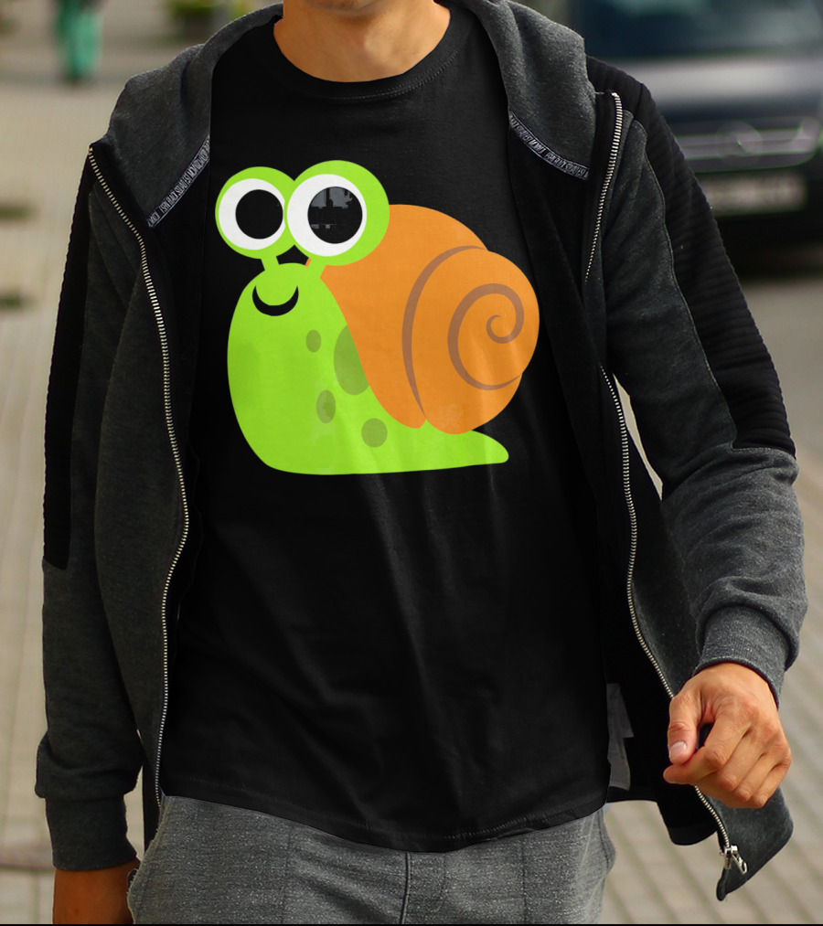 Cute Snail Emoji Lovers Shell T-Shirt