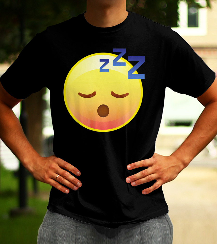 Cute Sleeping Emoji Perfect Zzz T-Shirt