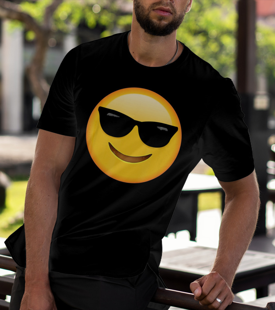 Sunglasses Emoji T-Shirt