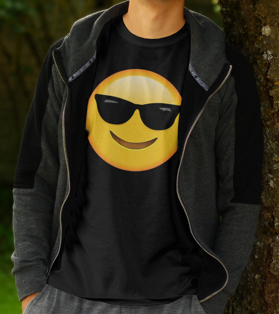 Sunglasses Emoji T-Shirt