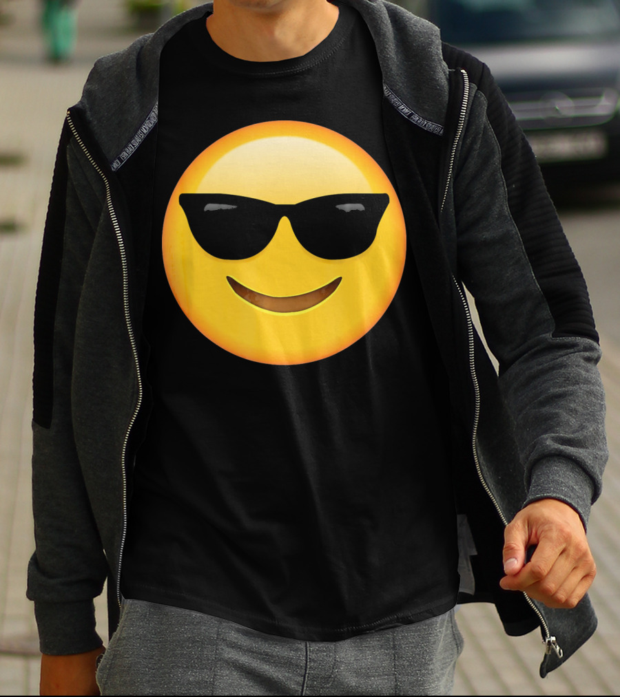 Sunglasses Emoji T-Shirt