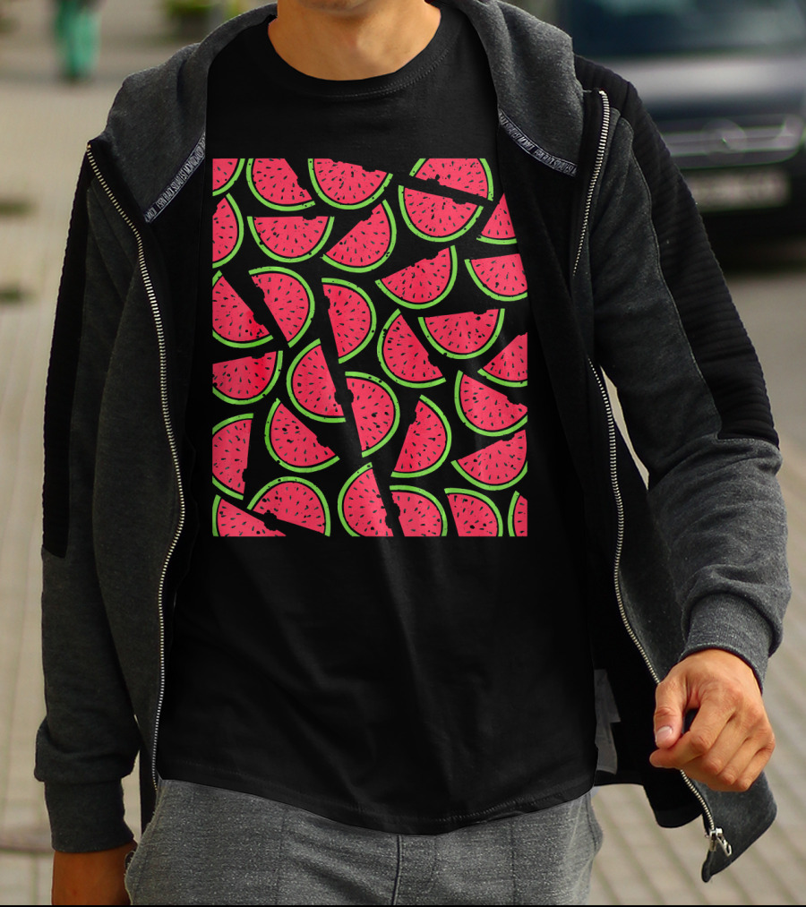 Watermelon Funny Summer Melon T-Shirt
