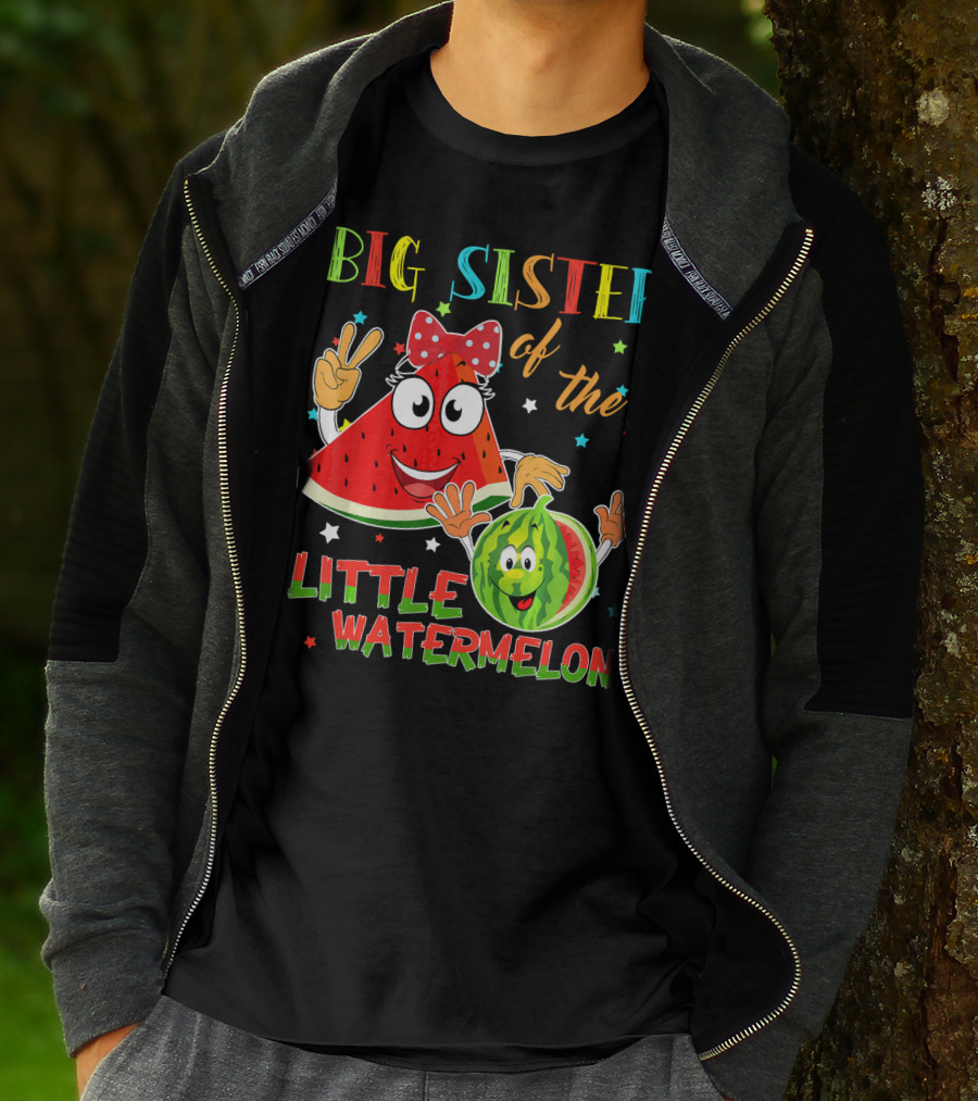 Big Sister Of The Little Watermelon T-Shirt