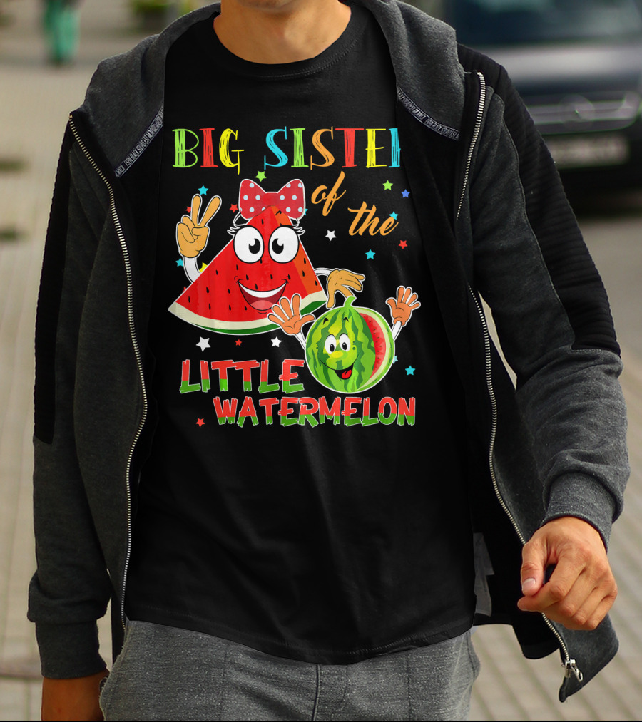Big Sister Of The Little Watermelon T-Shirt