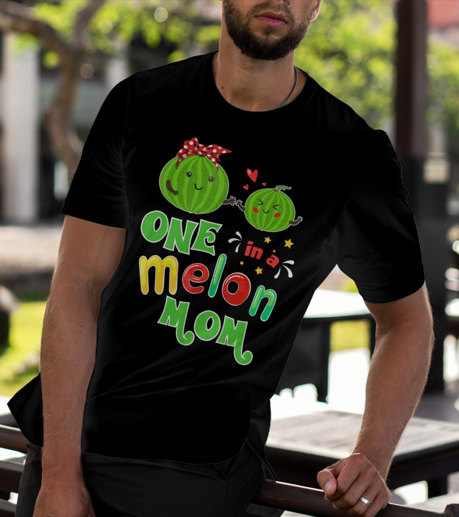 One In A Melon Mom Summer Tropical T-Shirt