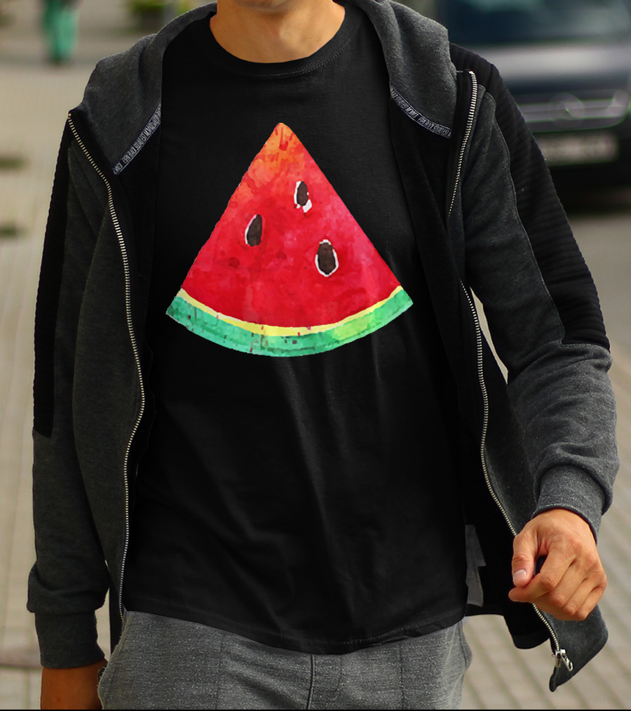 Watermelon Slice Fun Fruit Group Costume T-Shirt