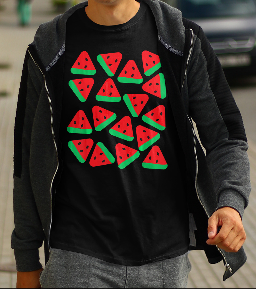 Have A Nice Day - Watermelon Man Pattern Summer Fruit Fun T-Shirt