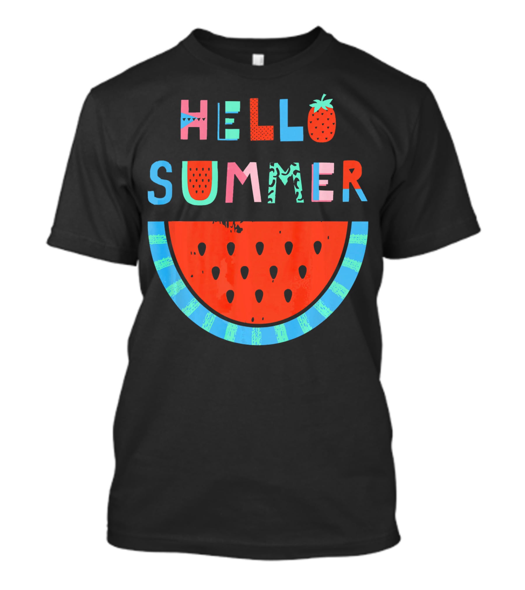 Hello Summer Fun Watermelon T-Shirt