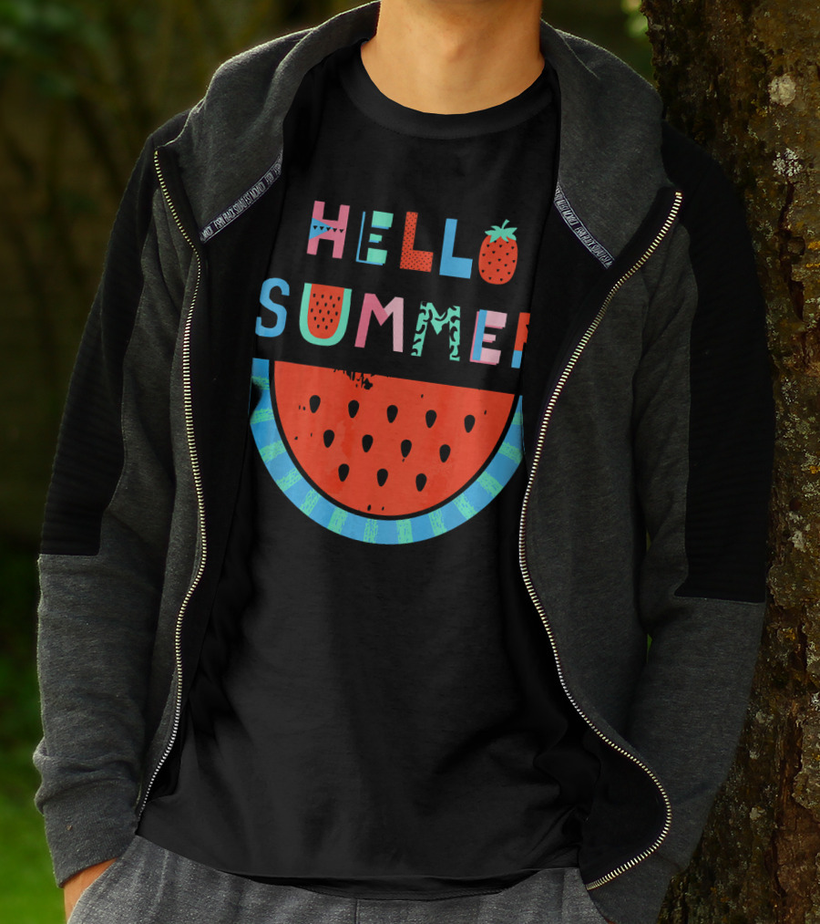 Hello Summer Fun Watermelon T-Shirt