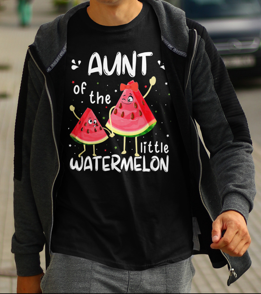 Aunt Of The Little Watermelon T-Shirt