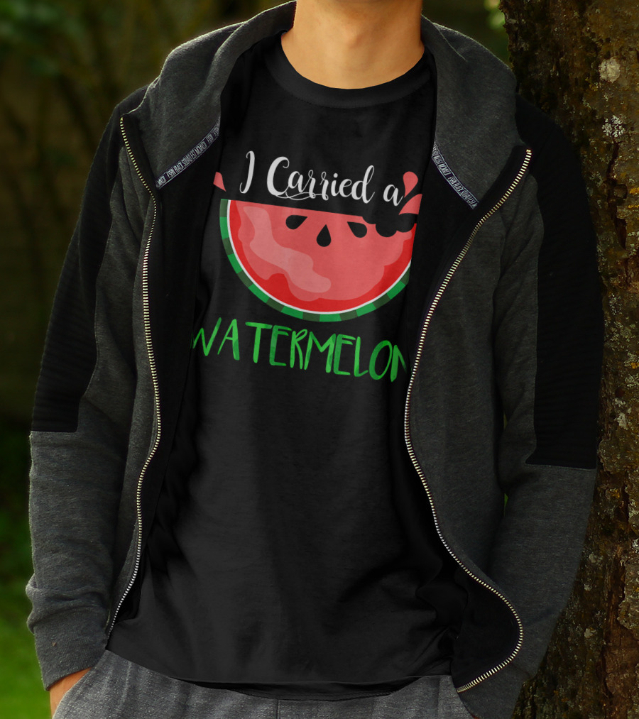 I Carried A Watermelon Funny Dancing Dirty Dancing Reference T-Shirt