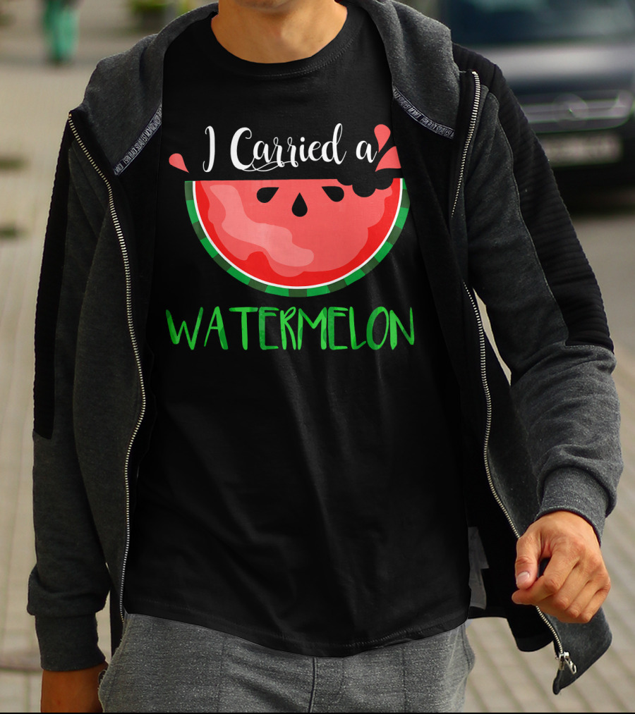 I Carried A Watermelon Funny Dancing Dirty Dancing Reference T-Shirt