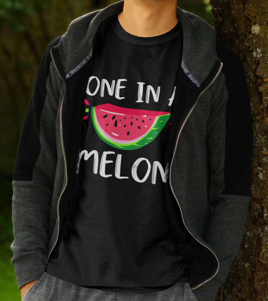 One In A Melon Kids Cute Watermelon Back To School T-Shirt