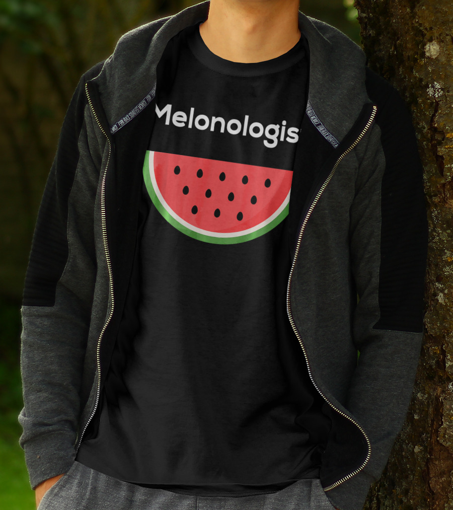 Melonologist Cute Watermelon Slice T-Shirt