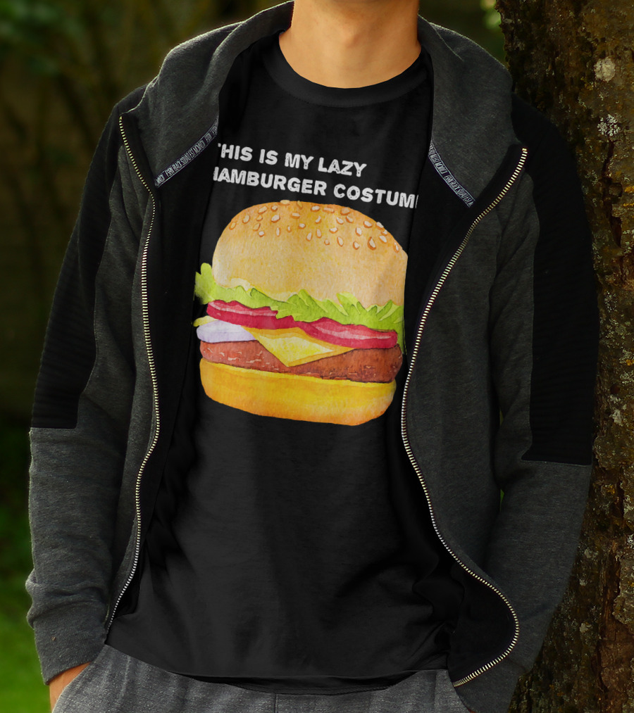 THIS IS MY LAZY HAMBURGER COSTUME T-Shirt