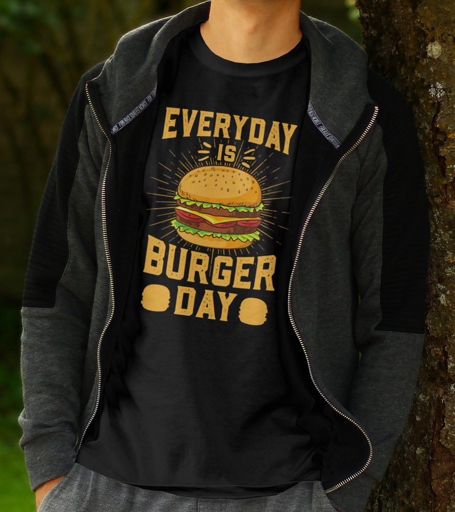 Every Day Is Burger Day BBQ Hamburger T-Shirt
