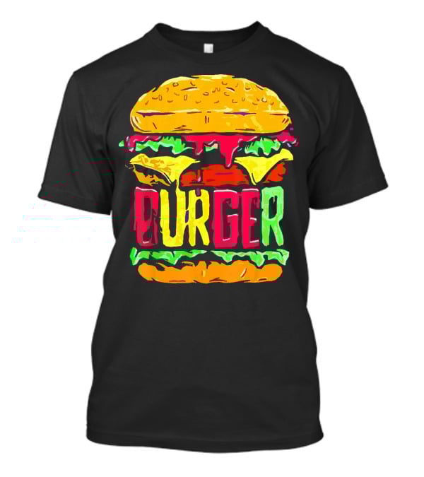 Burger Layers Giant Hamburger T-Shirt
