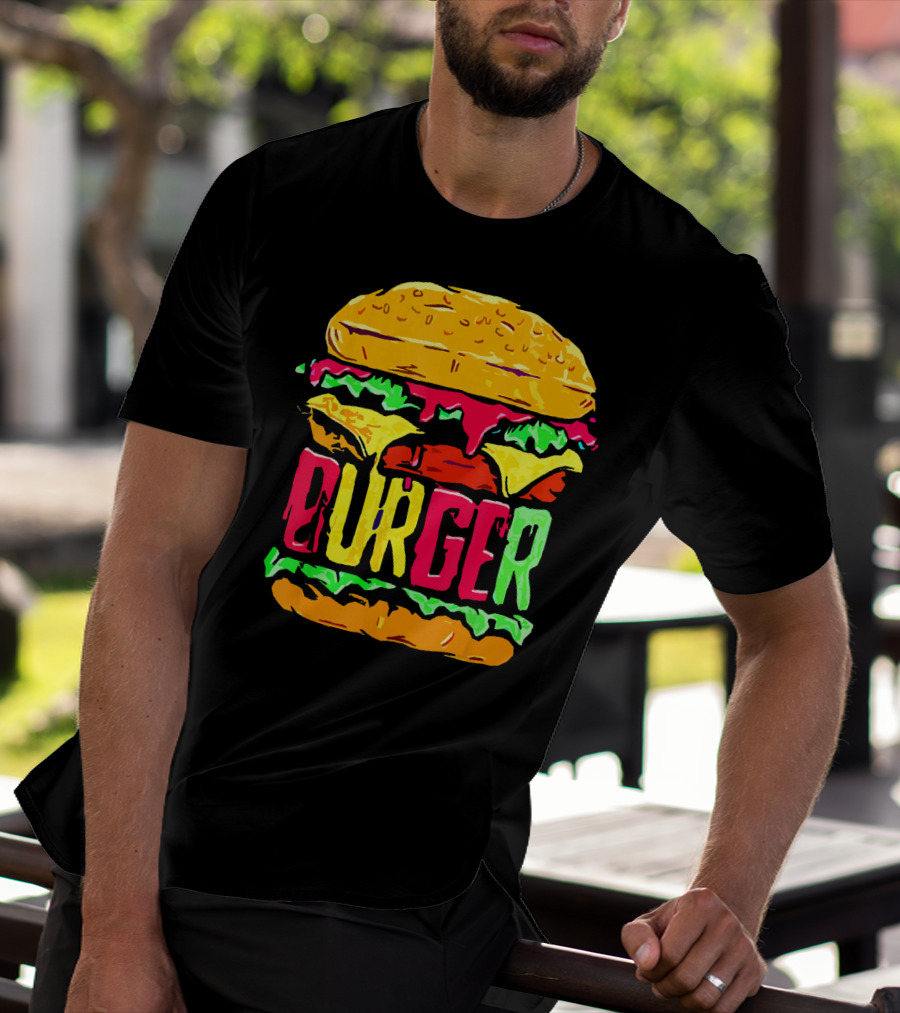 Burger Layers Giant Hamburger T-Shirt